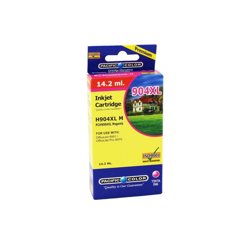 cartucho tinta pacific color compatible hp904xl magenta