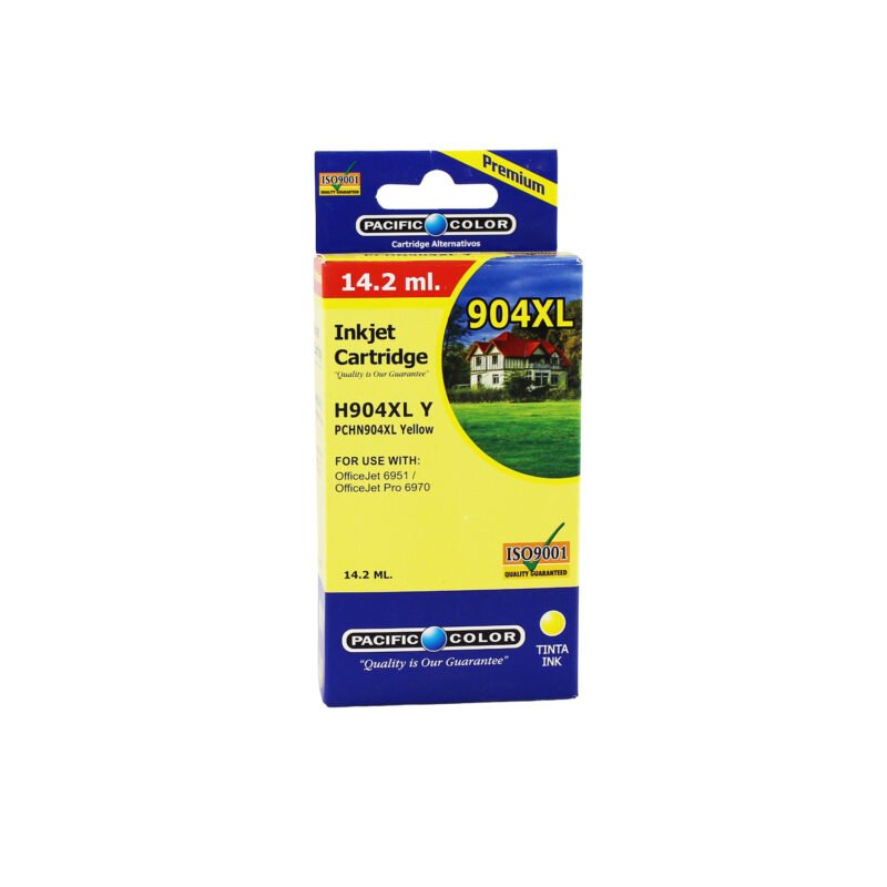 cartucho tinta pacific color compatible hp904xl yellow