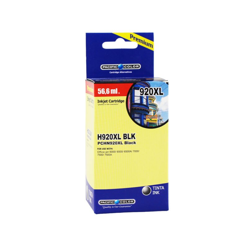 cartucho tinta pacific color compatible hp920xl black