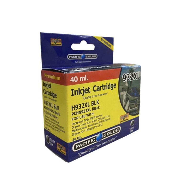 cartucho tinta pacific color compatible hp932xl black