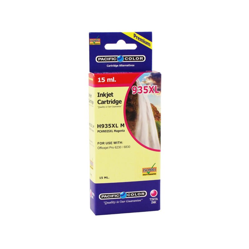 cartucho tinta pacific color hp935xl magenta.
