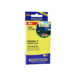 cartucho tinta pacific color compatible hp935xl yellow.
