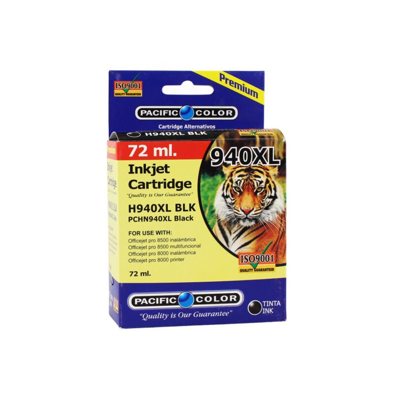 cartucho tinta pacific color compatible hp940xl black.