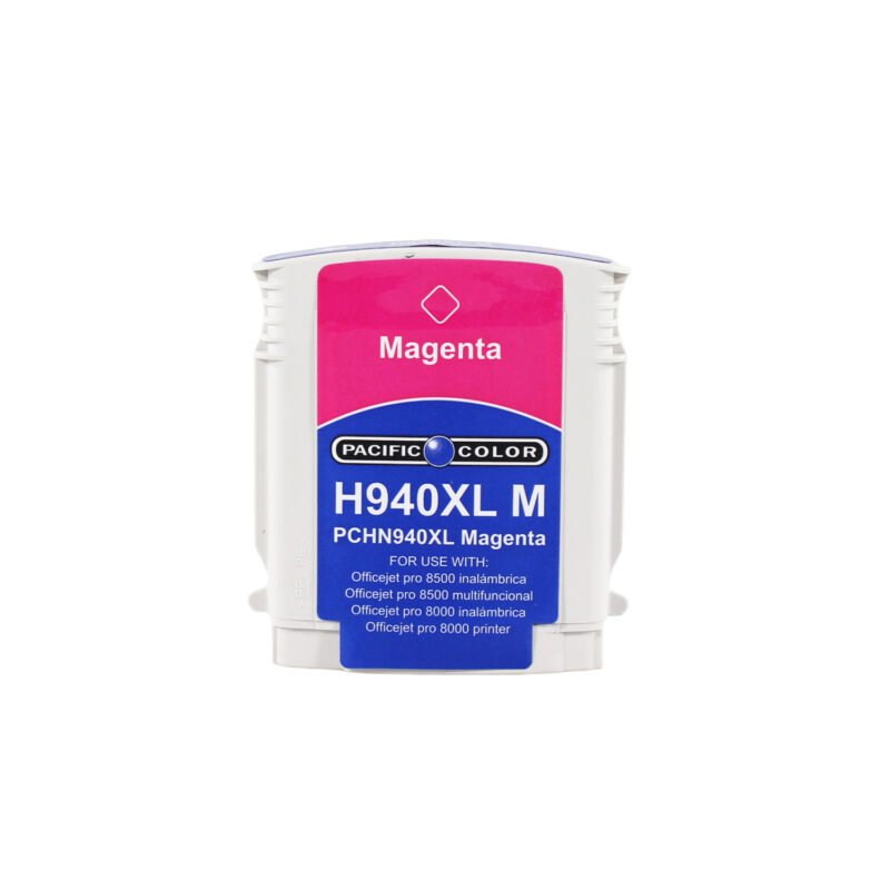 cartucho tinta pacific color compatible hp940xl magenta. — vista 2