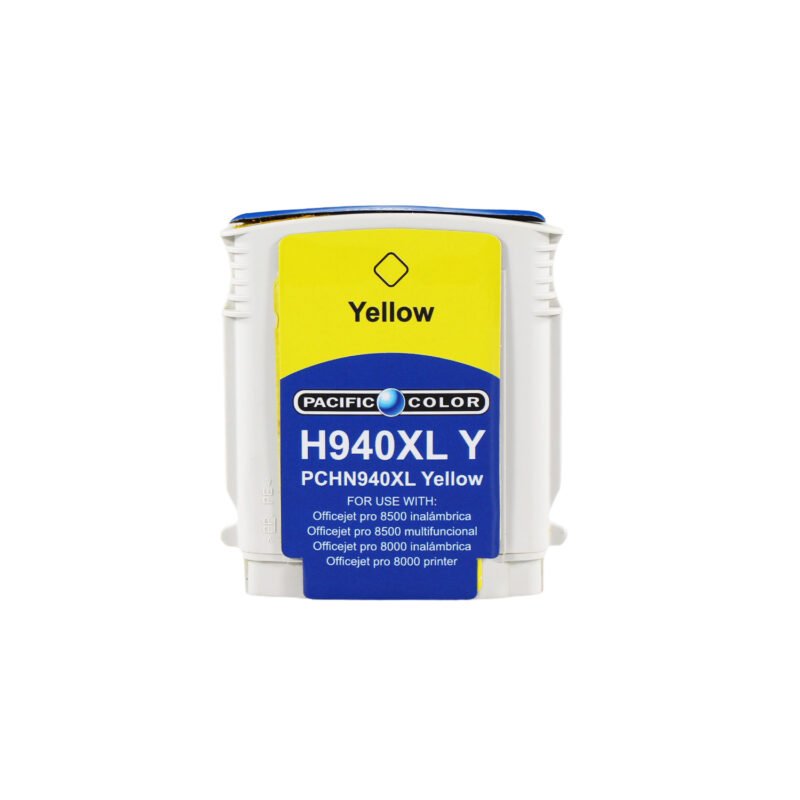 cartucho tinta pacific color compatible hp940xl yellow. — vista 2