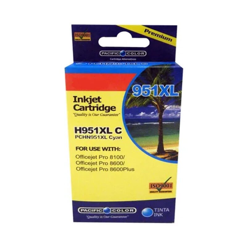 cartucho tinta pacific color hp951xl cyan