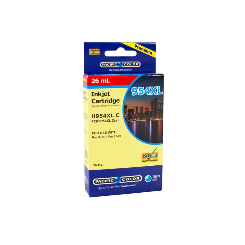 cartucho tinta pacific color compatible hp954xl cyan