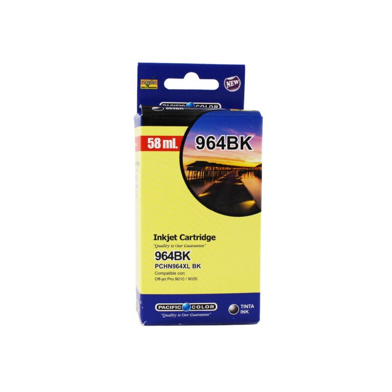 cartucho tinta pacific color compatible hp964xl black