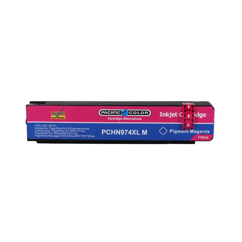 cartucho tinta pacific color compatible hp974xl magenta — vista 2