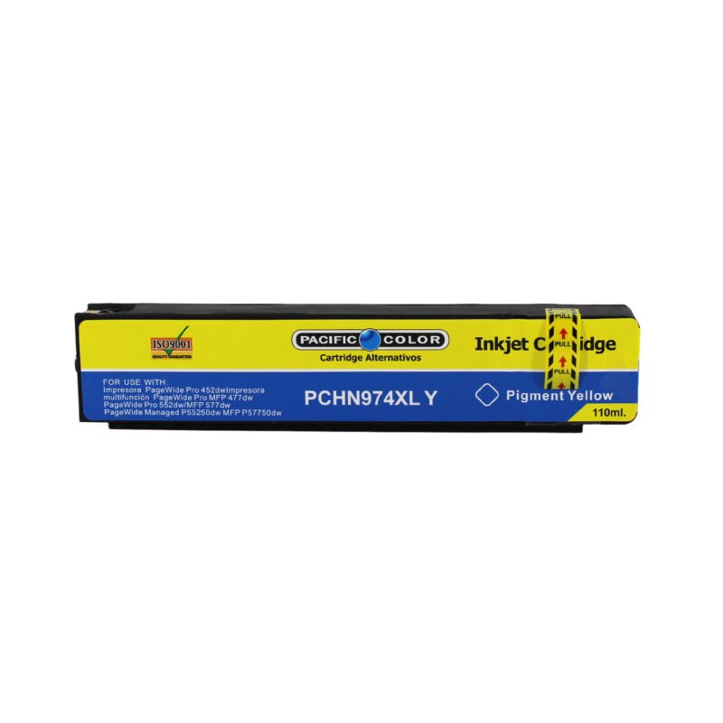 cartucho tinta pacific color compatible hp974xl yellow — vista 2