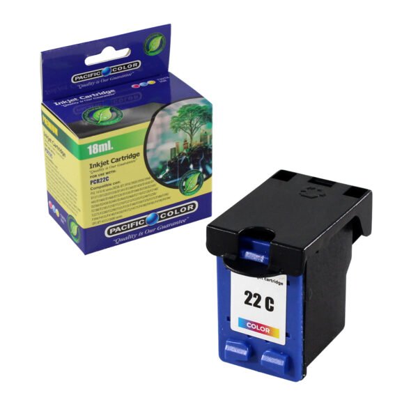 Cartucho De Tinta Para Hp 22 Cl Alto Rend 22 Ml