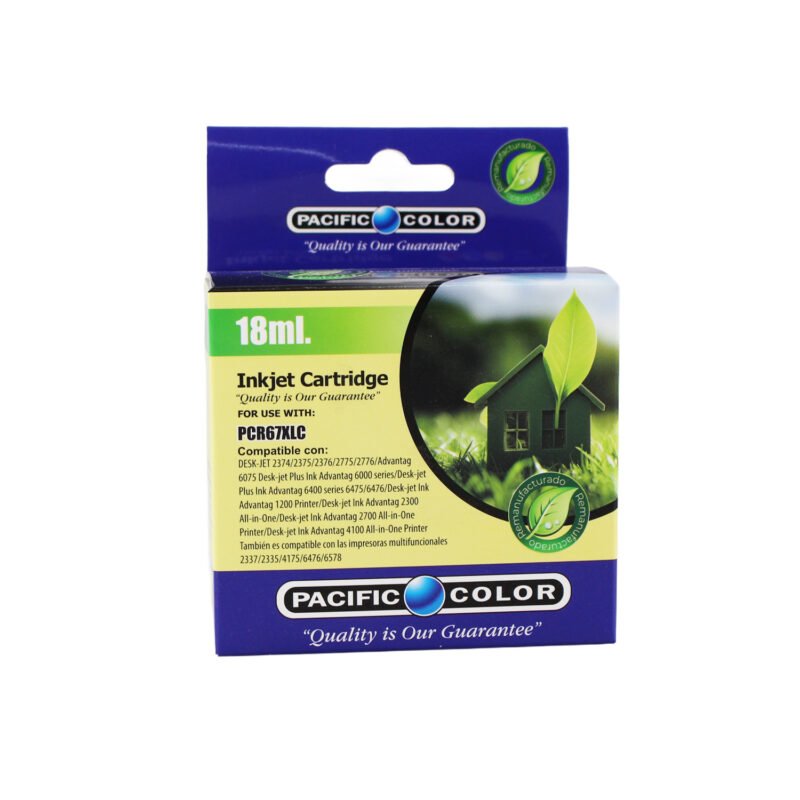 cartucho tinta pacific color reman eco 67 color