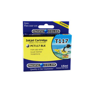 cartucho tinta pacific color compatible epson 117 15ml black