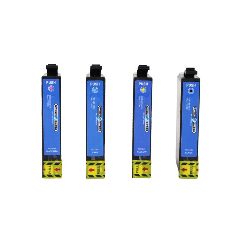 pack cartucho tinta 4 colores pacific color compatible epson pct1331/1332/1333/1334. 15ml — vista 2