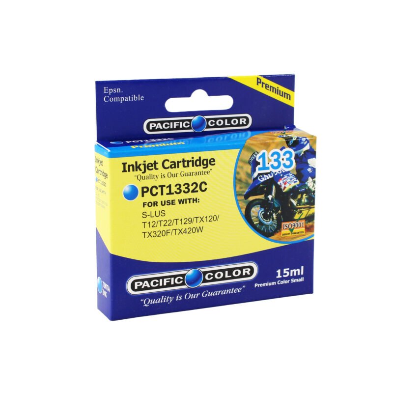 cartucho tinta pacific color compatible epson stylus t25/tx123/tx125/t22/tx120/tx420w/tx320f