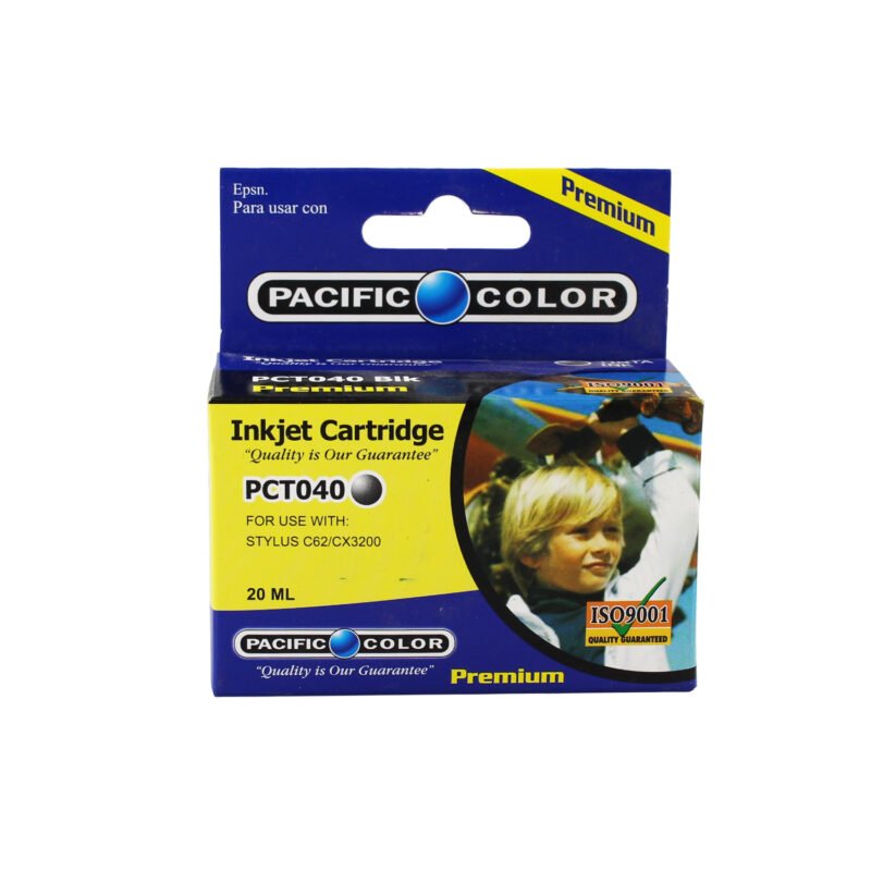 cartucho tinta pacific color compatible epson to 40 20ml black