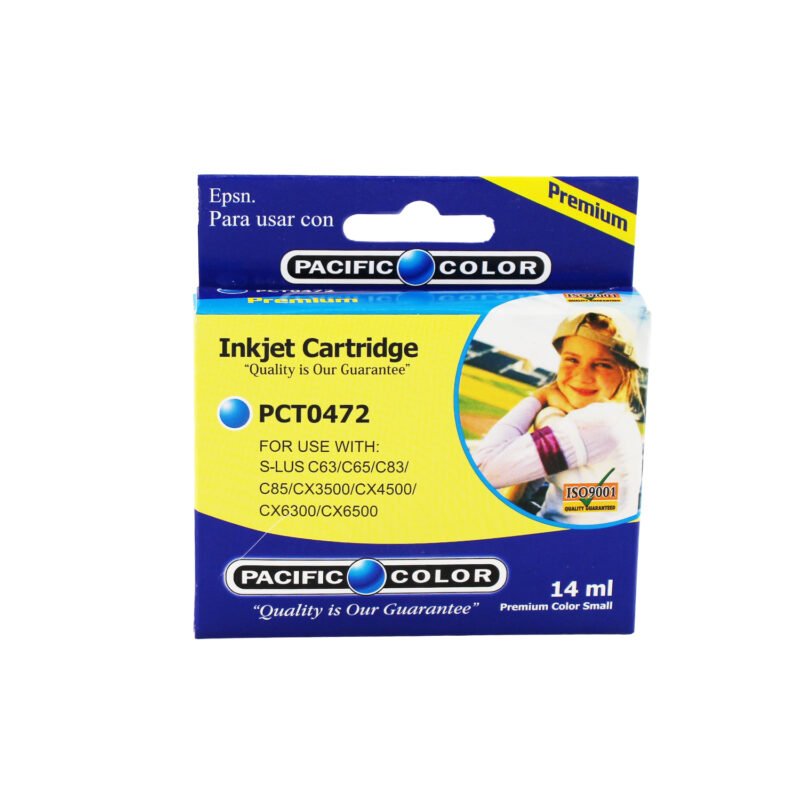 cartucho tinta pacific color compatible epson to 472 cyan 14ml