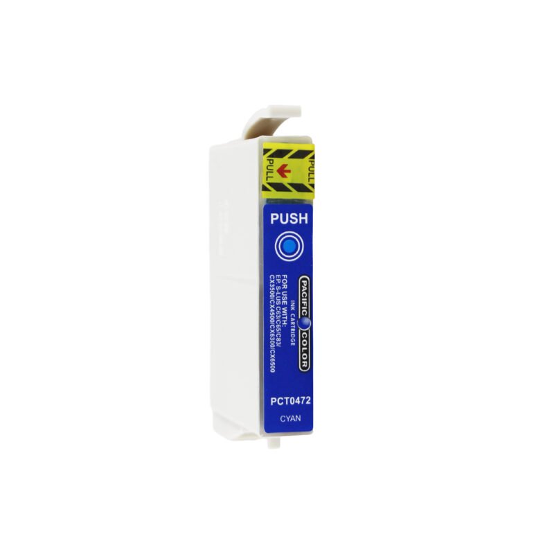 cartucho tinta pacific color compatible epson to 472 cyan 14ml — vista 2