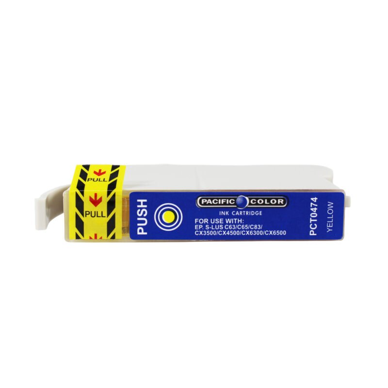cartucho tinta pacific color compatible epson to 474 yellow 14ml — vista 2
