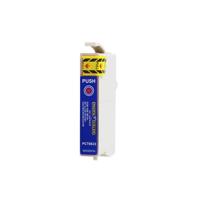 cartucho tinta pacific color compatible epson to 633 magta 15ml — vista 2