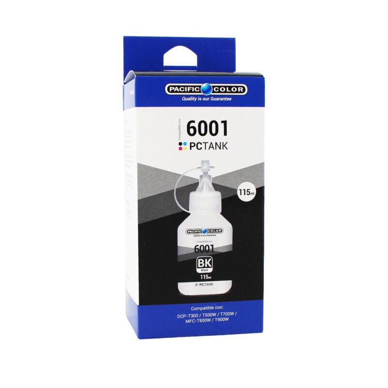 botella tinta compatible brother bt6001black black — vista 2