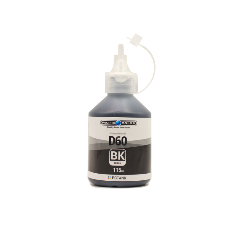 botella tinta compatible brother btd60black black — vista 2