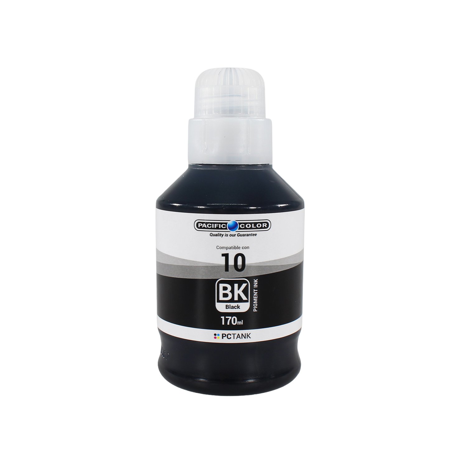 botella tinta pacific color compatible canon gi10 pigmentada black botella tinta pacific color compatible canon gi10 pigmentada black