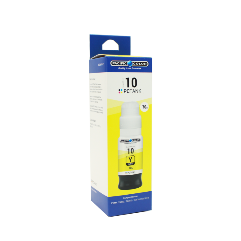 botella tinta compatible canon gi 10y yellow