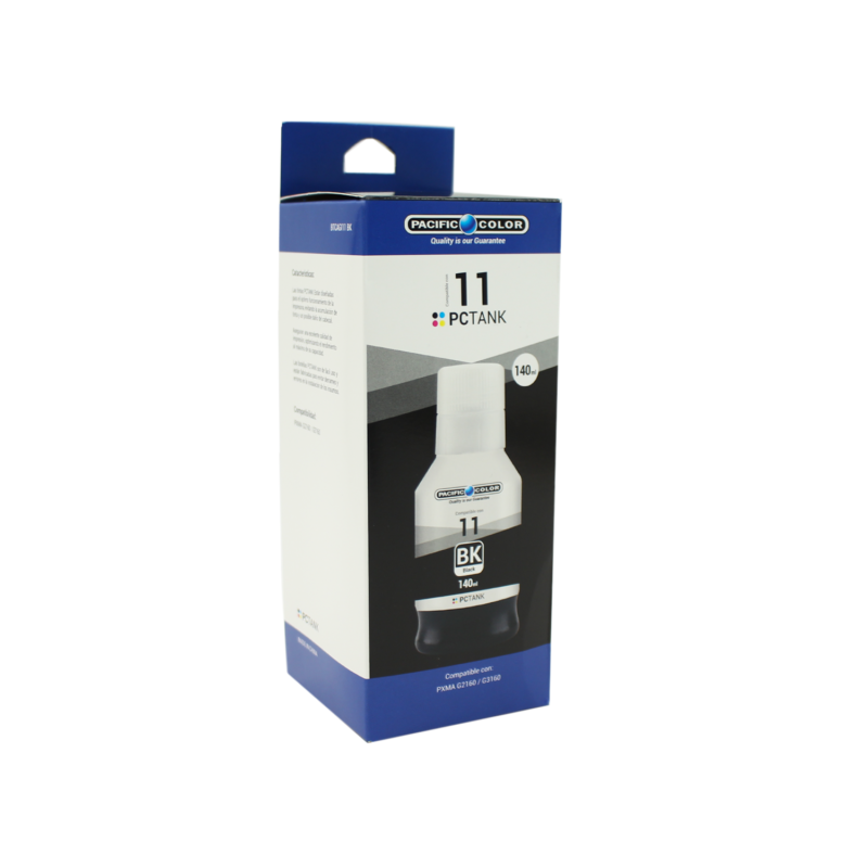 botella tinta compatible canon gi 11black black