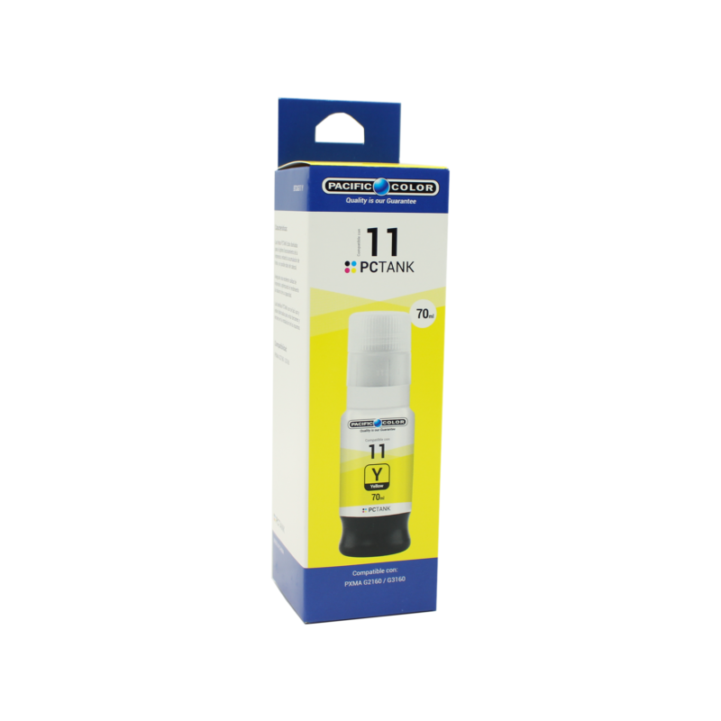 botella tinta compatible canon gi 11y yellow