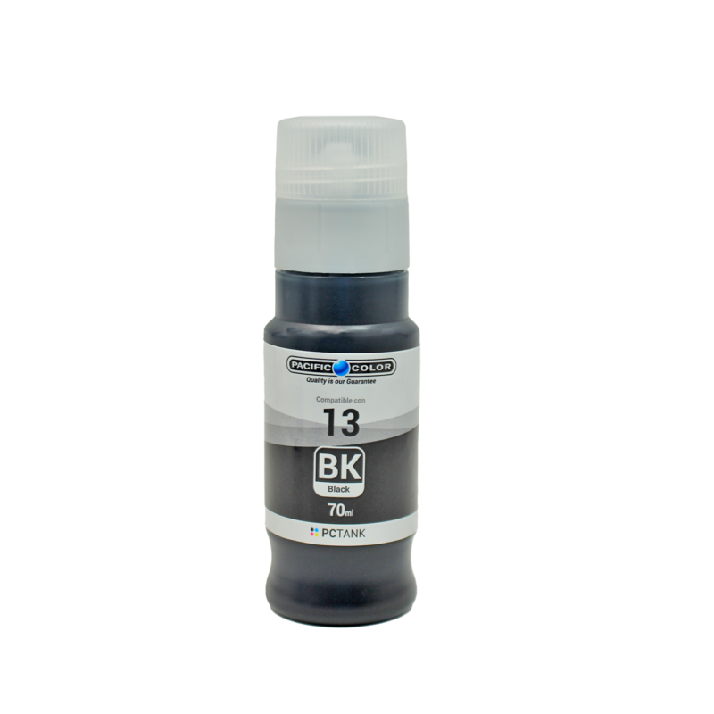 botella tinta compatible canon gi 13black black — vista 2