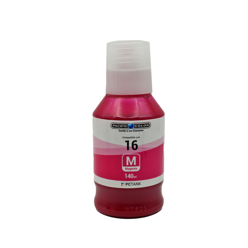 botella tinta pacific color compatible canon gi16 pigmentada magenta — vista 2