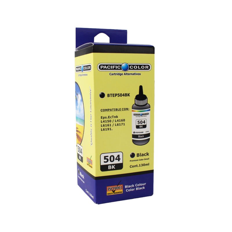 botella tinta pacific color compatible epson l6191 l4160 l6171 black