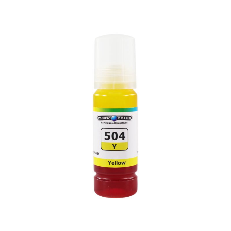botella tinta pacific color compatible epson l6191 l4160 l6171 yellow — vista 2