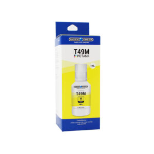 botella tinta pacific color compatible epson t49m yellow