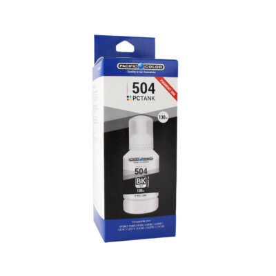 Botella De Tinta Para Epson T504 Pigmentada