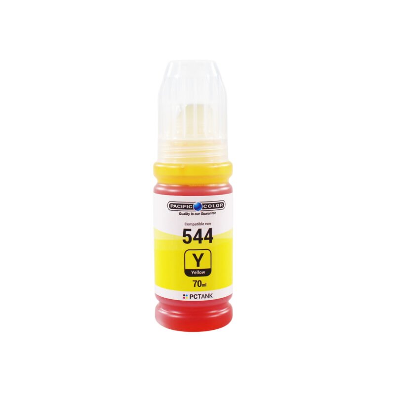 botella tinta epson t544y yellow — vista 2