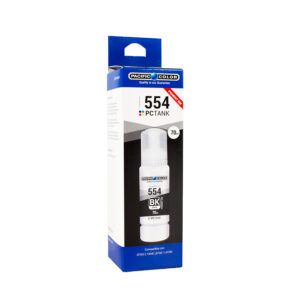 botella tinta pacific color compatible epson t554 pigmentada black