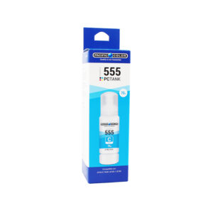 botella tinta pacific color compatible epson t555 cyan