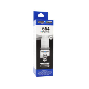 botella tinta compatible epson t664black black