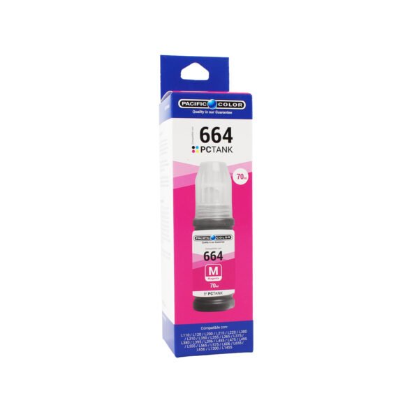Botella De Tinta Para Epson T664M