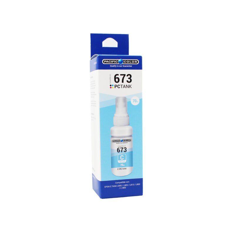 botella tinta compatible epson t6735lc light cyan
