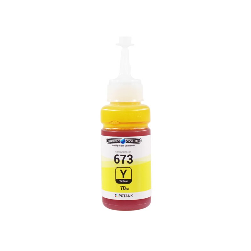 botella tinta compatible epson t6734y yellow