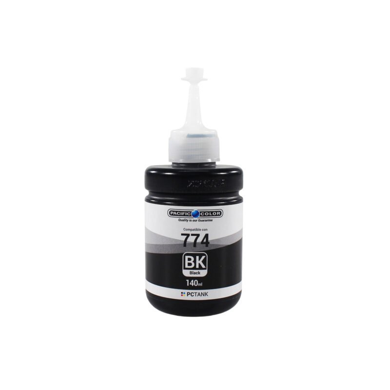 botella tinta compatible epson t7741black black — vista 2