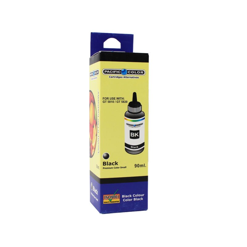 botella tinta recarga compatible hp deskjet gt5810/5820 black