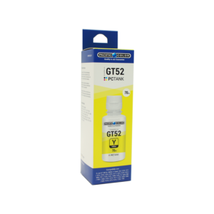 botella tinta compatible gt52y yellow