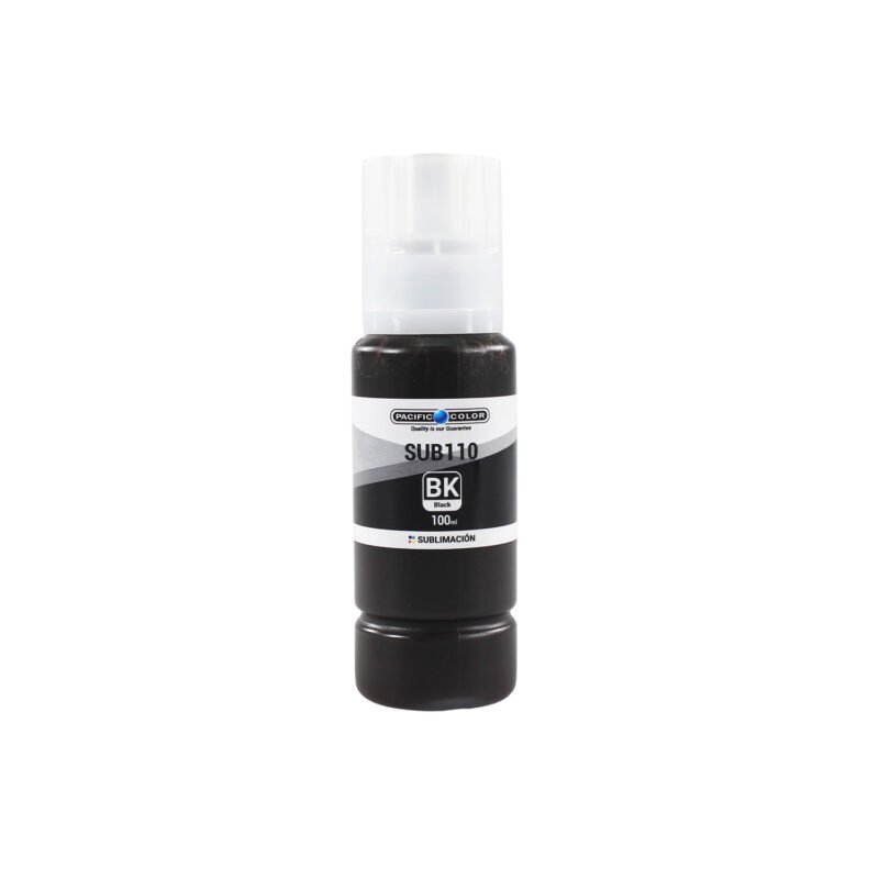botella tinta pacific color compatible epson deskjet dx5 series. black — vista 2
