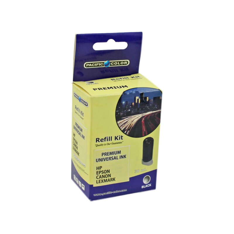 pack recarga tinta unv. compatible hp/compatible canon/lex/eps. black — vista 2