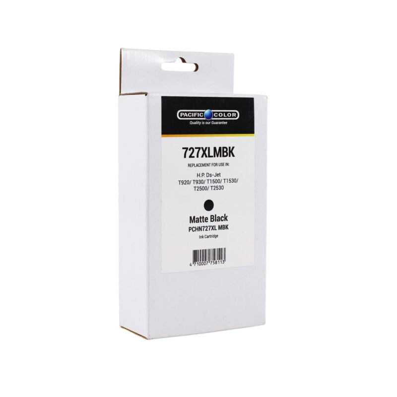 cartucho tinta hp compatible deskjet t920/ t930/ t1500/t1530/ t2500/t2530 matte black