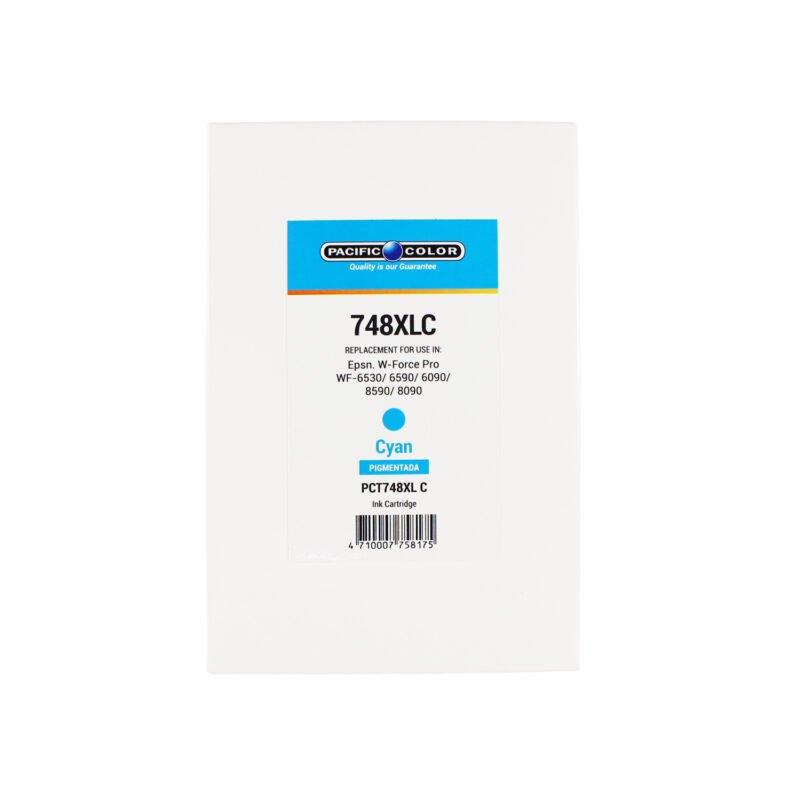 cartucho tinta pigmentada compatible epson.w force prowf 6530/ 6590/ 6090/8590/ 8090 cyan